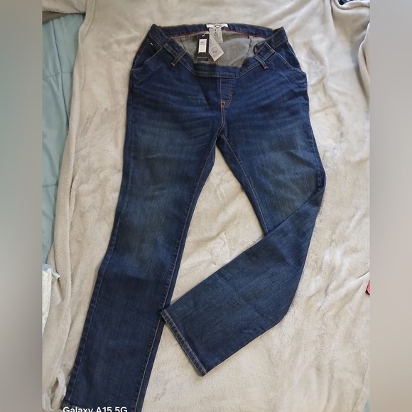 Tommy Hilfiger Blue Flare & Wide Leg Jeans - Picture 2 of 16